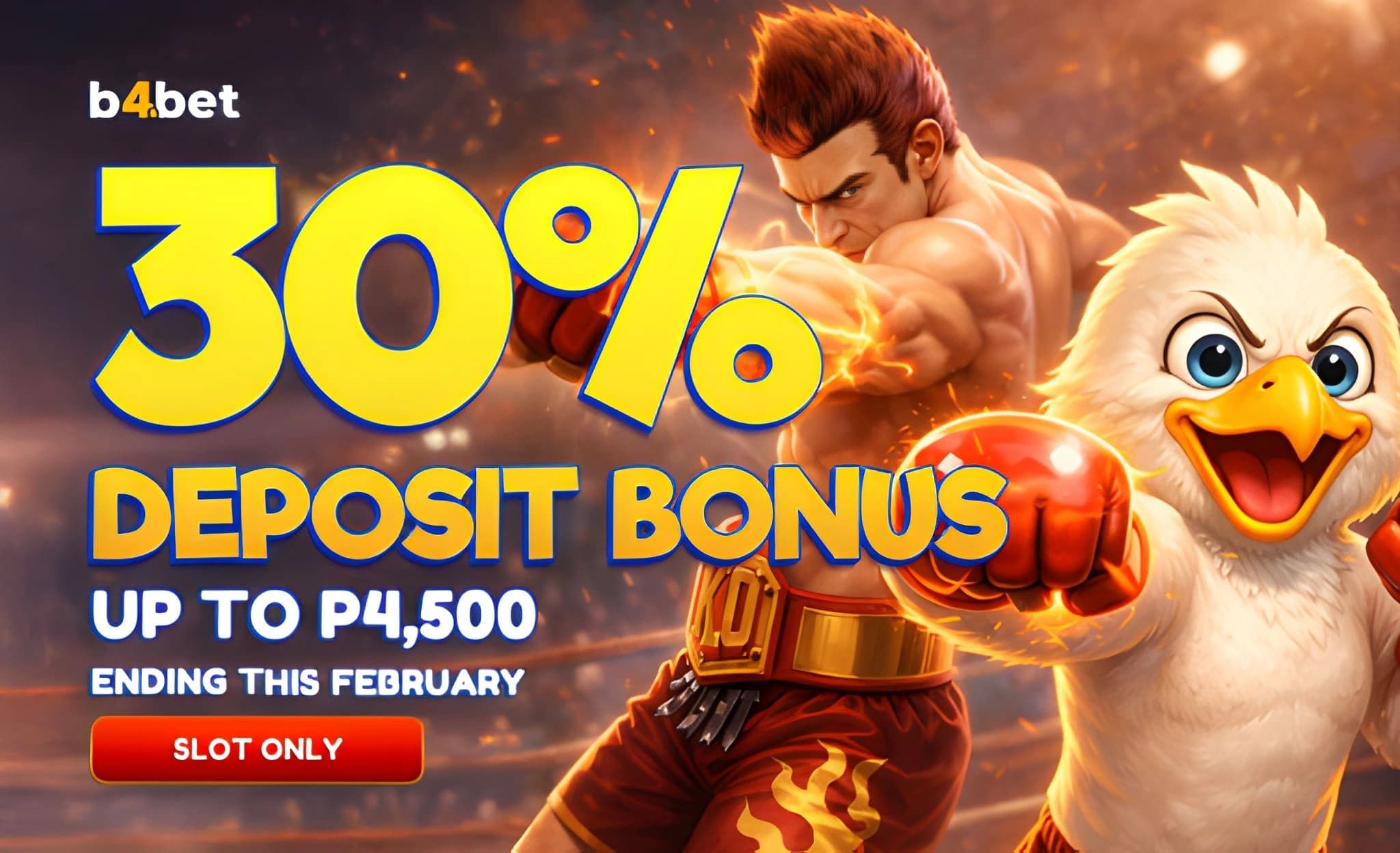 B4bet Philippines 30% Deposit Bonus