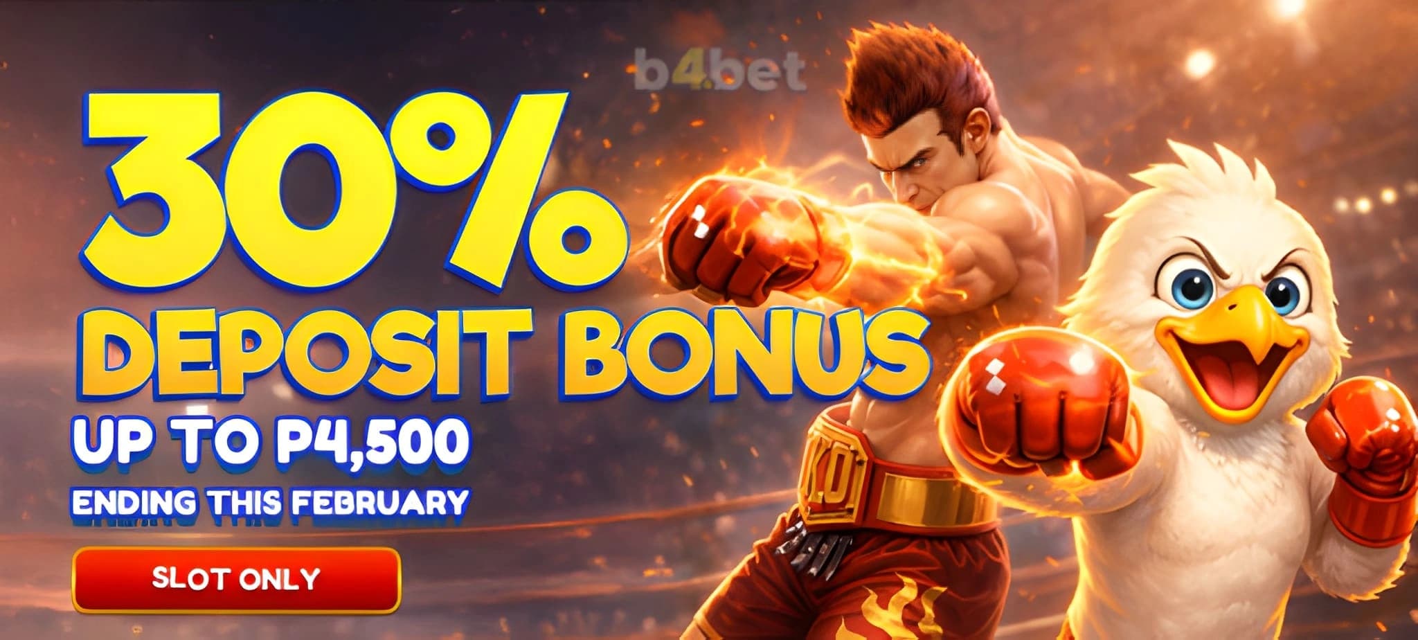 B4bet Philippines 30% Deposit Bonus